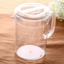 Acrylic Plastic Pitcher with Lid - Great for Iced Tea, Juice & Water 1.5L