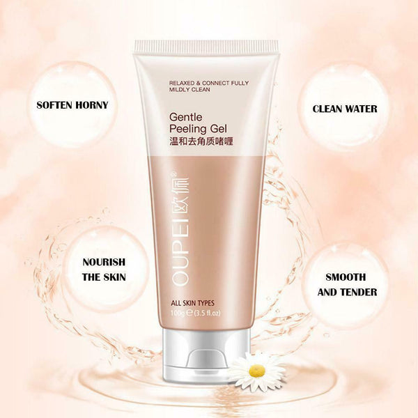 Exfoliating gel skin care deep cleansing exfoliating moisturizing cleanser 100ml