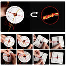 2X Kumihimo Round Disc Macrame Braided String Bracelet Sewing Weaving Plate Tool