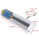 50Kg/10g Mini Digital LCD Luggage Scales Hang Fishing Hook Hand Scale with Ruler