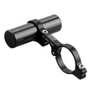 Carbon Tube Bicycle Handlebar Extender MTB Bike Headlight Bracket Holder