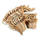 Pack of 10 Christmas Wood Chip Tree Ornaments Hanging Decoration for Kids G Y4L7