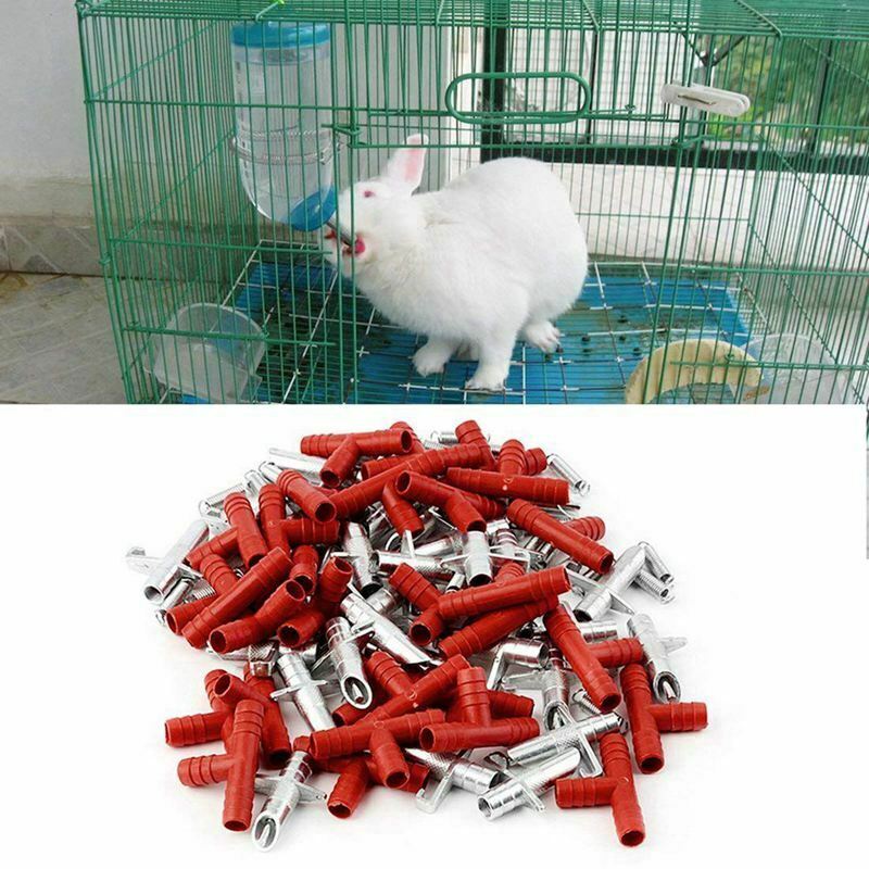 30 sets, Automatic Water Feeder, Spring Waterer Drinker Poultry Rabbits Nou