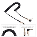 3.5mm Male to Male Aux Cable Cord 90 Degree Car Audio Headphone Intriguing
