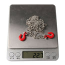 RC Racing Car 1/10 Trailer Hook Simulation Tow Chain for Axial SCX10 RC4WD D90