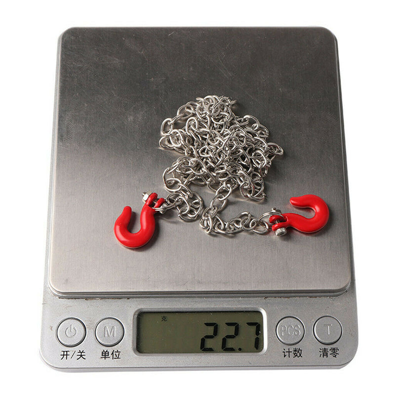 RC Racing Car 1/10 Trailer Hook Simulation Tow Chain for Axial SCX10 RC4WD D90