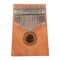 17-Key Thumb Finger Piano African Sanza Mbira Mahogany Wood Kalimba (Moire)