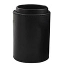 Makeup Brush Holder PU Leather Cosmetic Cup Case Pen Empty Storage Box Orga X8M3