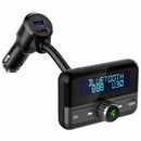 Bt75S 1.8 Inch Display Screen Qc3.0 Fasting Car Charge Fm Transmitter Car B