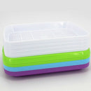 2Sets Double-Layer Sprouter Nursery Tray Seed Pots Hydroponics Basket Flowe