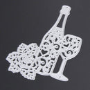 Flower Wine Steel Cutting Dies Stencil For DIY Scrapbook Paper Card