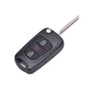 3 Buttons Remote Folding Flip Key Case Fob Shell KIA Soul Rondo Sportage Rio Gw
