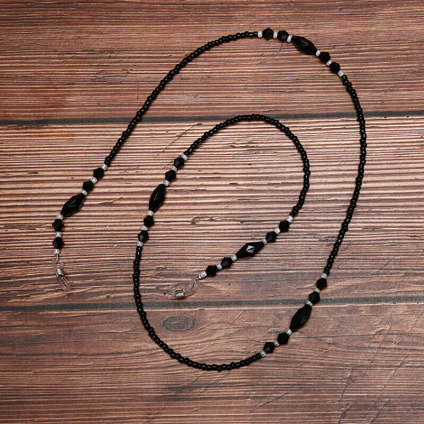 Beads Beaded Eyeglass Cord Reading Glasses Eyewear Spectacles Chain Holder R Bj