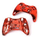 Red Full Housing Shell Case Kit Replacement Parts for Xbox 360 Controller