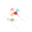 6pcs/lot Balloon Cake Topper Happy Birthday Cake Topper Wedding Party Deorat Hn