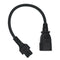 2 Pieces New C14 Male To C5 Female C14-C5-Cable Power