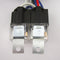 H4 Headlight Headlamp H4 Light Bulbs Relay Wiring Harness 4 Ceramic Socket Plug
