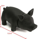 About rubber Pet Dog Puppy Pig Shape Chew Fetch PlayToy Squeaker SqueakySound`3C