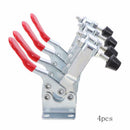 4Pcs Holding Capacity 100Kg Quick Release Vertical Type GH-201b Toggle Clamp wer