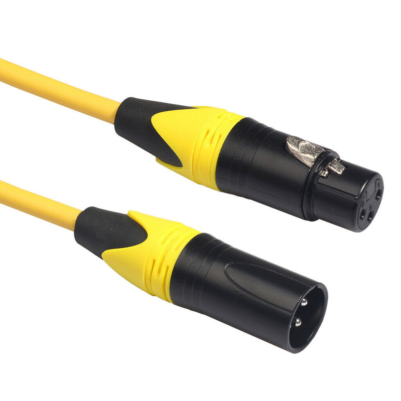 3ft XLR Male To Female Microphone Cable Balanced Audio Lead Mic Lead Cables