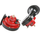 Motor Bike Air Horn Black Red 120dB 12 volt Motorcycle Loud Sound Level