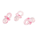 100 Pink Mini Pacifier Pacifier - 2 cm - Pacifier for the baby shower or as B2F8