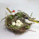 Pack 12Pc Artificial Feather Bird Foam Birds Home Decor Photo Props Colorful