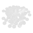 100x Clear Plastic Commemorative Coin Capsules Coin Holders Collect Supplies