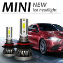2Pcs 9005/Hb3/H10 Mini1 Led Headlight 36W 6000Lm Cob Bulbs Kit Hi/Low Beam  W4I8