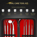8Pcs/set Dental Oral Hygiene Kit 8 Tools Deep Cleaning Set Scaler Care Teet S3G3