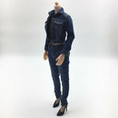 1/6 Scale Denim Clothing Female Modern Lady Clothes Set for 12" Figures Body