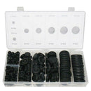 170pcs Multi-function Rubber Grommets Electrical Wire Gasket Kit for Car A