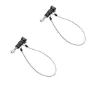 2x Safety Tether Leash With Thumb Knob Screw For GoPro XiaoYi Action Camera