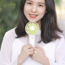 4000Mah Rechargeable Usb Handheld Mini Fan Silent Air Cooler Portable Desk