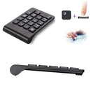 Numeric Keypad Wireless 18 Keys Numpad With 2.4G Mini USB Number Pad Receiver