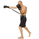 Bounce Trainer Resistance Rope Sport Fitness Boxing Stretching Stap (Black) A