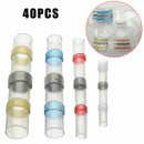 40pcs 4 Size Solder Sleeve Heat Shrink Tube Wire Terminals Connectors Waterproof
