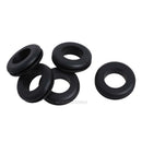 180pcs Ring Rubber Grommets Assortment Sealing Gasket Kit Car Truck Boat Black
