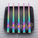 1 Pairs Stainless Steel Chopsticks Set Authentic Chinese Metal Tableware Gift