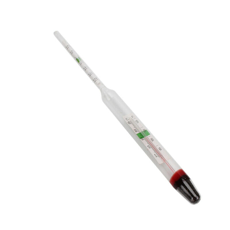 Fish Tank Aquarium Marine Water Salinity Tester Meter Hydrometer Thermometer