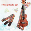 Exquisite Priting Ukulele Hawaii Guitar Strap Belt Instrument Part Musical U0Z2
