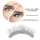 10pcs Silicone False Lashes Display Strip Grafting Planting Eyelash Show Board