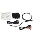 Walkman Stereo Audio 2-in-1 Bluetooth 5.0 Adapter 2.402GHz-2.480GHz Black