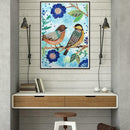 5D DIY Special Shaped Diamond Painting Lovebirds Cross Stitch Mosaic Kits