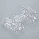 Transparent Hard PC Protector Clear Cover Skin Case for PS4 Controller LJJC&M