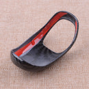 Carbon Fiber Style Gear Shift Knob Cover Trim Fit For Grand Cherokee 2014 2015