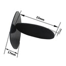 8x Black Tenor Sax Mouthpiece Patches Pads 0.3mm for Saxophonist Beginner