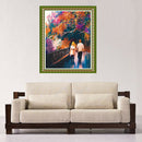 Full Drill Romantic Back 5D Diamond DIY Painting Kit Home Decor Craft
