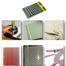 9PCS Multi-Function Belt Punching Set 2.0-10 Belt Punching Chrome Vanadium VPV