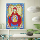 5D DIY Special Shaped Diamond Painting God Cross Stitch Mosaic Craft Kit